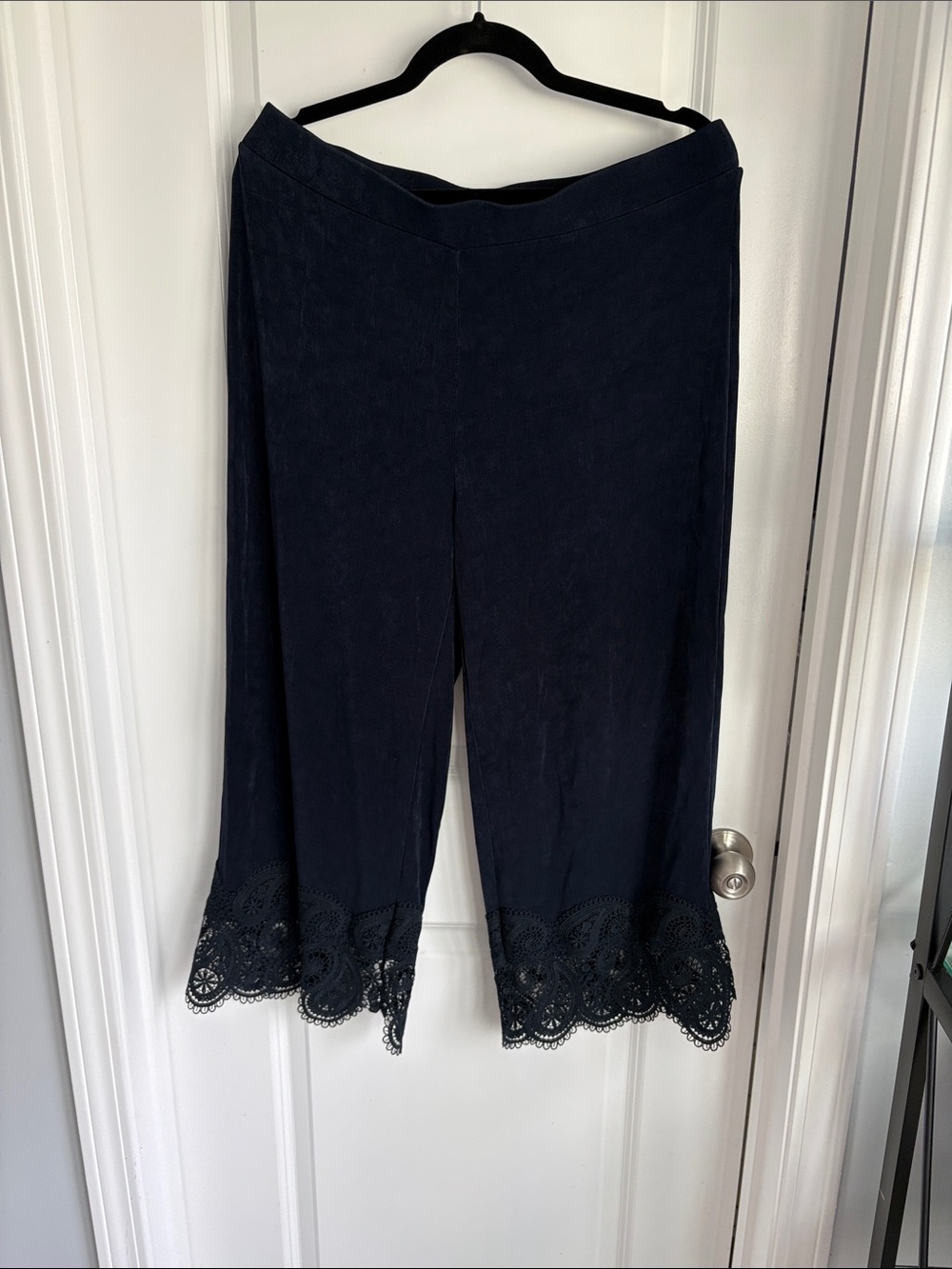 Chico's Navy Traveller pants